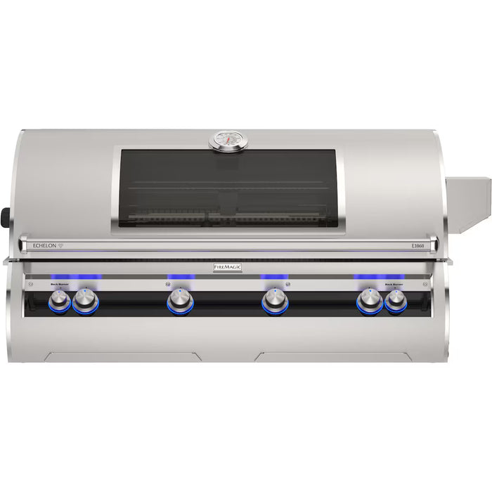 Fire Magic Echelon Diamond E1060i 48-Inch Built-In Natural Gas Grill w/ Rotisserie & Analog Thermometer - E1060I-9EAN