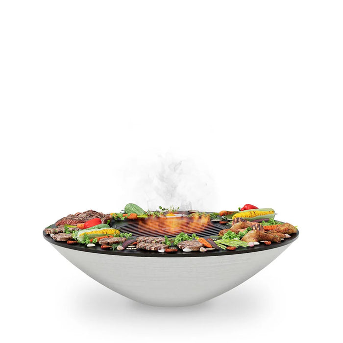 ARTEFLAME XXL 40" PLATINUM EDITION FIRE PIT WITH COOKTOP - NO BASE