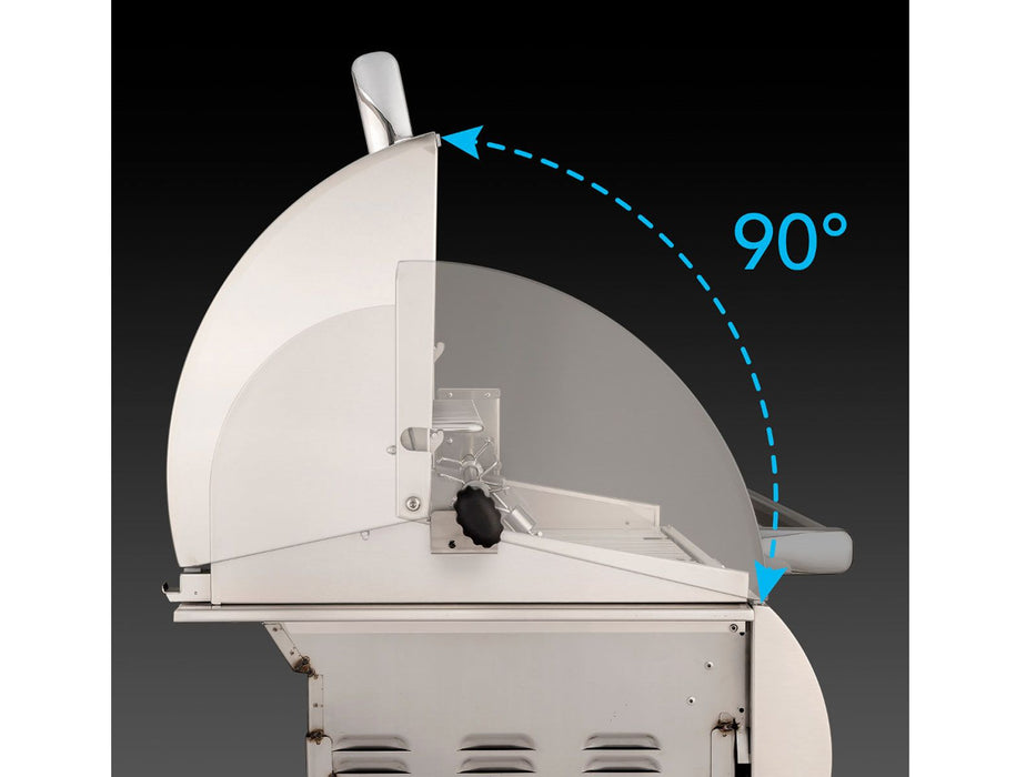 Fire Magic Echelon Diamond E1060s 48-Inch Gas Grill with Power Burner, Rotisserie, Magic Window, Infrared Burner & Digital Thermometer