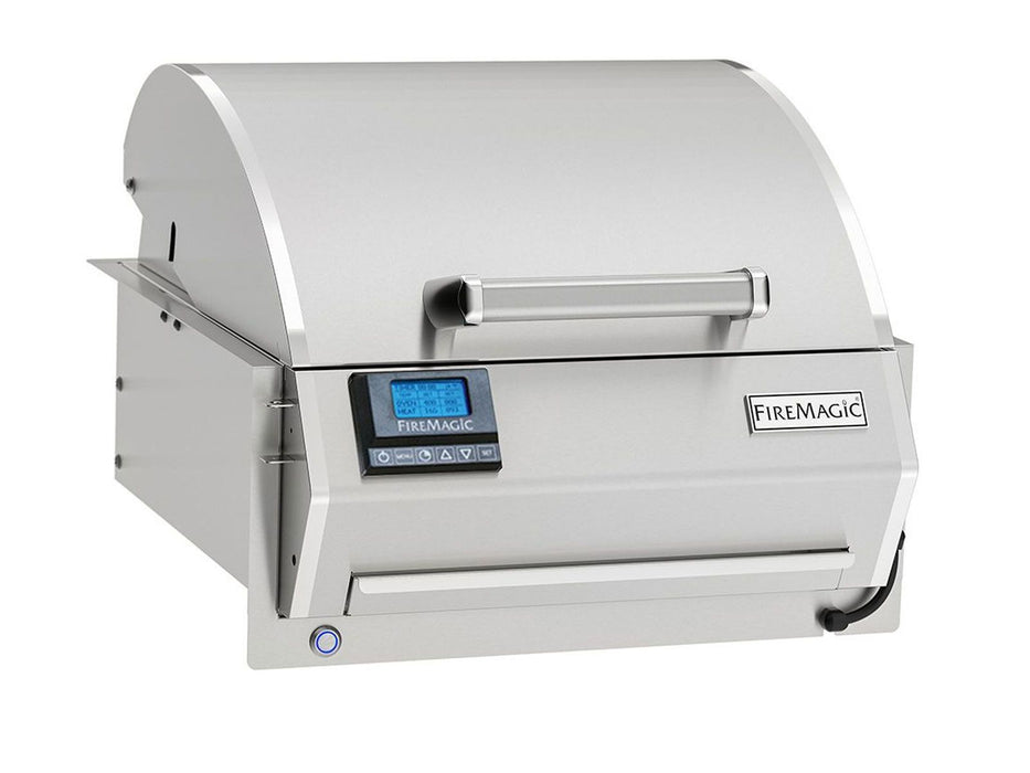 Fire Magic 4-Foot Fully-Assembled Kitchen BBQ Island with 16-Inch E251i 110v Electric Grill and Triple Drawer